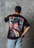 Michael Jackson Graphic Oversized T-Shirt - black