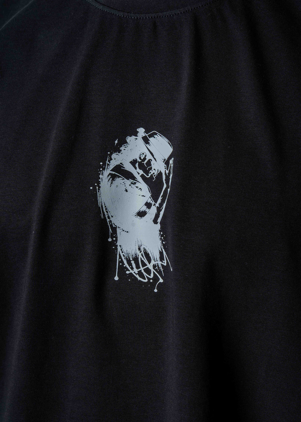 Michael Jackson Graphic Oversized T-Shirt - black
