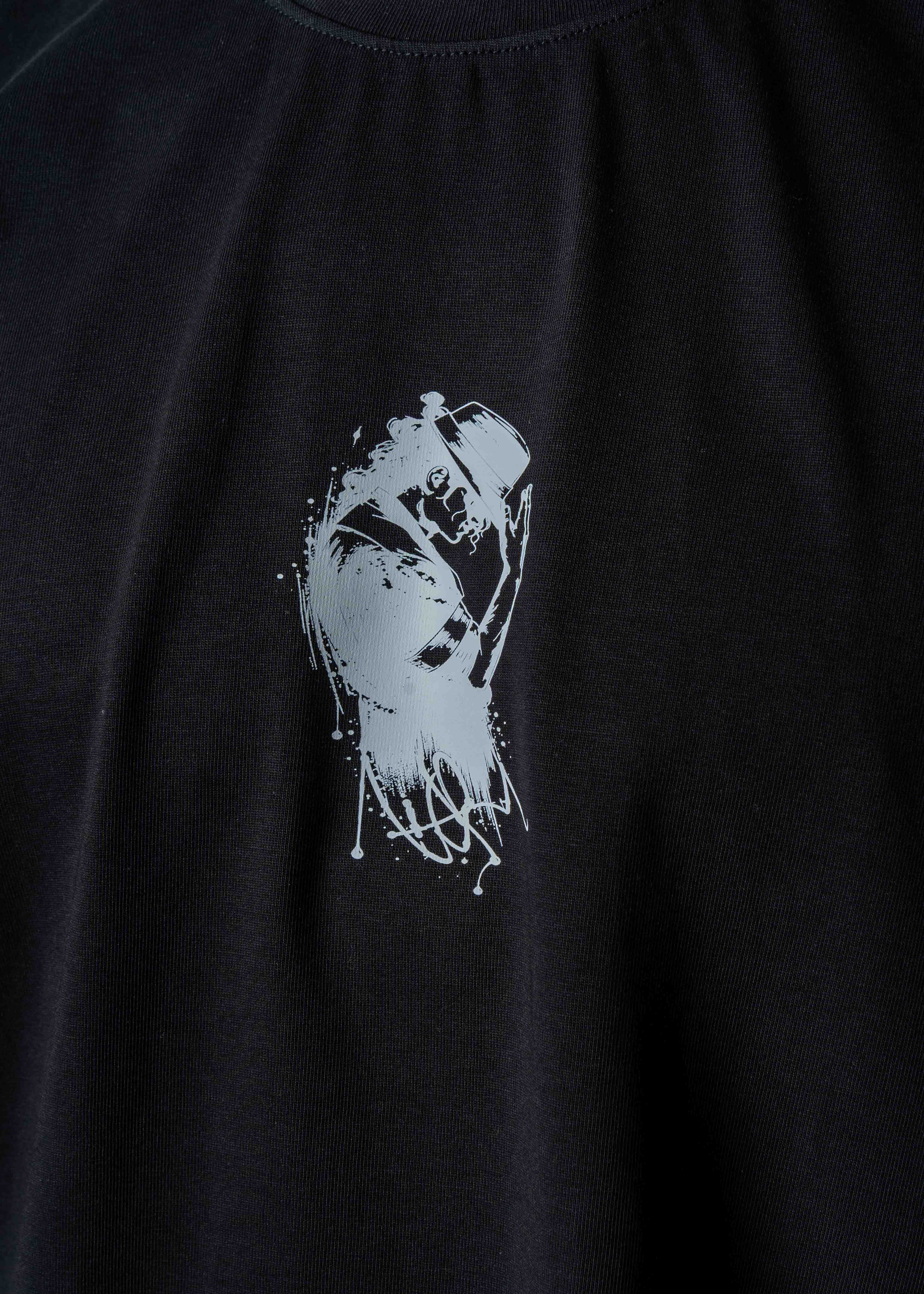 Michael Jackson Graphic Oversized T-Shirt - black