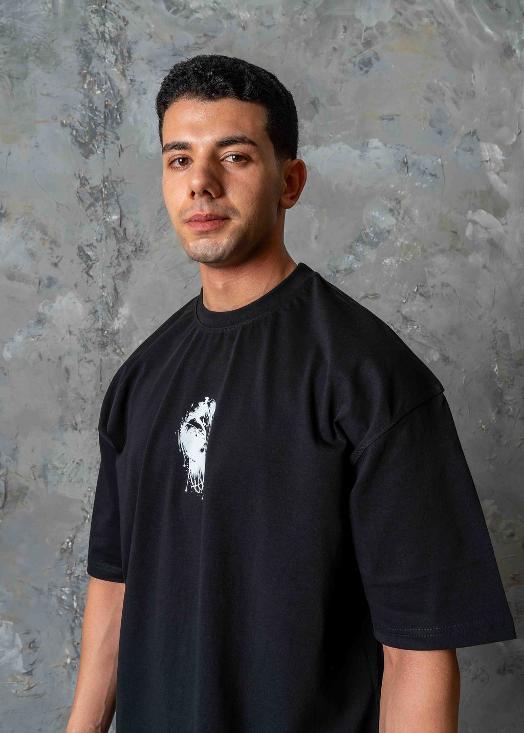 Michael Jackson Graphic Oversized T-Shirt - black